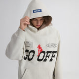HEAVYWEIGHT GRAPHIC HOODIE-GREYISH WHITE