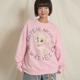Drawing Maltese Sweatshirt