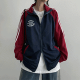 [Special product!] シャーマンカラートラックジャージージップアップジャンパー(2 colors)