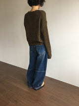 Barrel Wide Balloon Denim (1color)