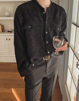 Mir Shining Tweed Crop Jacket