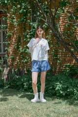 ROSE MESH TOP (2 COLORS)