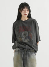 スピードレーサーピグメントオーバーTシャツ