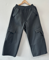 OVER HIP WIDE CARGO PANTS💚🖤🩶 - 3 COLORS