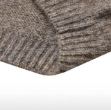 Liu Overfit Wool Mix Round Knit
