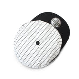 Whisper Pillbox Cap (Stripe)
