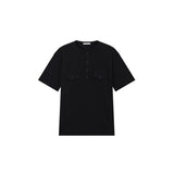 [S/S] プリーツポケットヘンリーネックTシャツ(3color)
