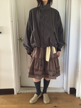 Bell half-neck peach field jacket (4color)