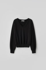 T/T Standard v-neck knit- dark gray