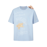 13DE MARZO スローガングラフィティTシャツ