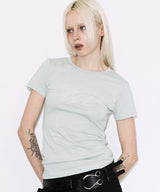BACK CROSS TEE (MINT) F26QB073