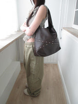 cross stud bag