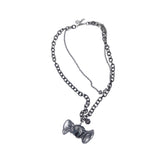 ハートシルバーキャンディーネックレス NEW