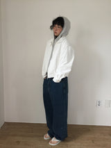 Willy Stripe Hoodie Short Sleeve (3color)