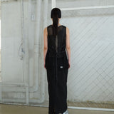 Mesh Netted Sleeveless black