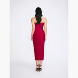 Carolyn Dress in Cherry