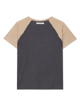 スター コントラスト ラグラン Tシャツ(CHARCOAL)