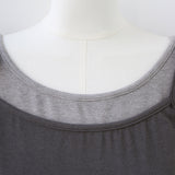 ラッフルレーストリミングコントラストTシャツ 233103501