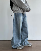 Dart Balloon Denim Pants 3C