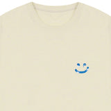 [UNISEX] SKY Cloud Drawing Smile Short Sleeve T-shirt