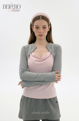pink layered t-shirt