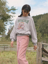 Peace Of Love Sweatshirt (2colors)