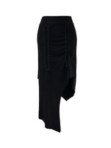 unbalanced low tunnel skirt (2color)