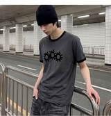 エッセンシャルスタンダード半袖リンガーTシャツ 3GEAR チャコール