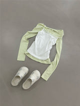 レースキャミトップ (Dumble, Bio-Washed) 2sizes - Ivory