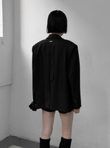 Ront Scrunchie Set Overfit Jacket