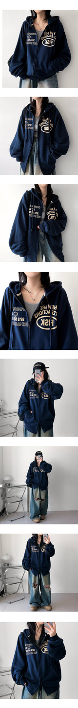 It's a two-way hoodie