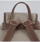 Nostalgia Canvas Backpack Beige