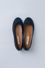 Jane suede flat shoes_blue
