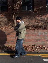 Dart Cappy Damage Denim Balloon Pants