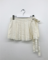 Dura Pleats Wrap Skirt (2color)