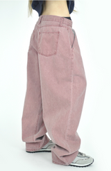 (UNISEX)フェーディドデニムパンツ(3color)