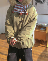 25FW★ [BAONHAUS] Temdi Stripe Pom-Pom Muffler