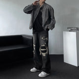 TR2438 Black Latex Denim (XS ~ L)