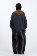 Romaju Wappen Stripe Long Sleeve T-Shirt