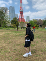 テリーアノラックナイロンフードセットアップ