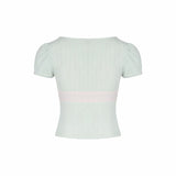 Love Scene Lace Tee - MINT