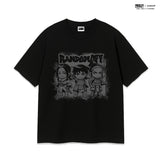 GRAFFITI CHARACTERS T-SHIRT [BLACK]