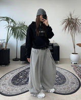 リックヨークピンタックスウェットパンツ