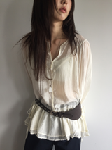 Eyelet swell belt (2color)