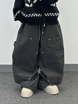 ピーチダブルニービッグワークパンツ