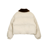 PLUSH FUR COLLAR JUMPER