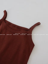 5 colors Basic Plain Cotton Sleeveless