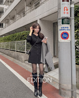 【MADE】V-neck mini dress