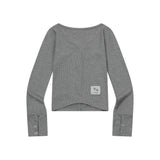 SEDIR V-NECK SNAP BUTTON CARDIGAN (2COLOR)