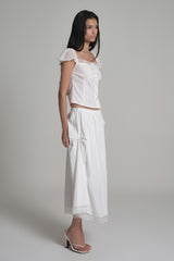  Angel lace skirt, Ivory